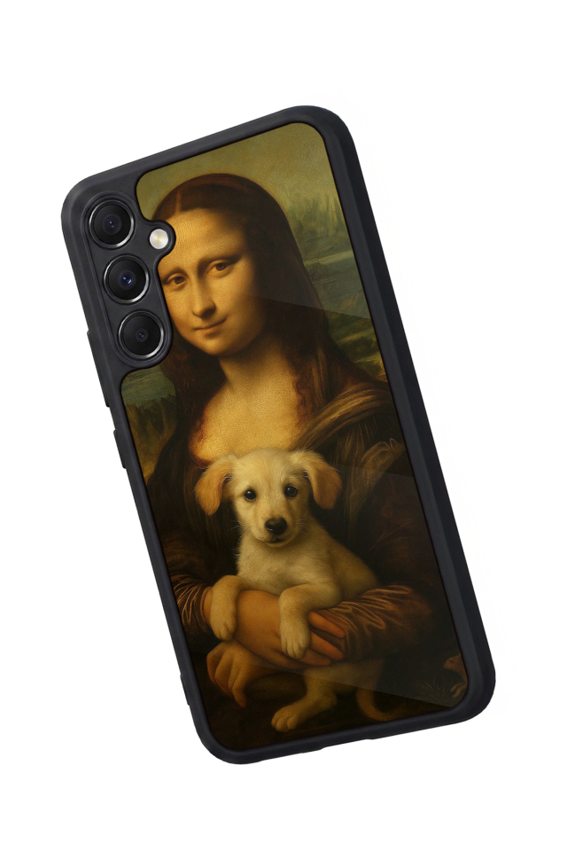 Samsung Galaxy M34 Uyumlu Monalisa Tasarımlı Glossy Premium Kılıf
