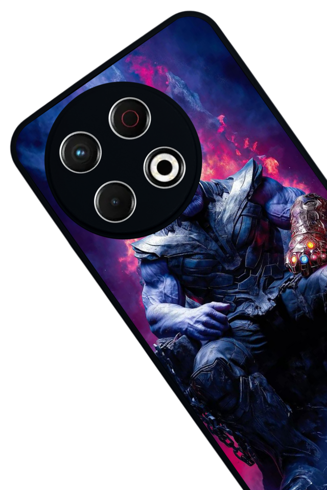 Tecno Spark 30 Pro Uyumlu Thanos Tasarımlı Glossy Premium Kılıf