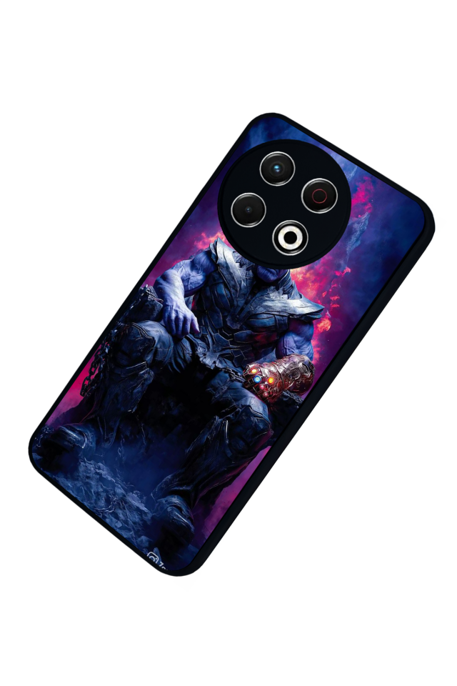 Tecno Spark 30 Pro Uyumlu Thanos Tasarımlı Glossy Premium Kılıf