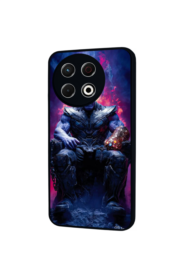 Tecno Spark 30 Pro Uyumlu Thanos Tasarımlı Glossy Premium Kılıf