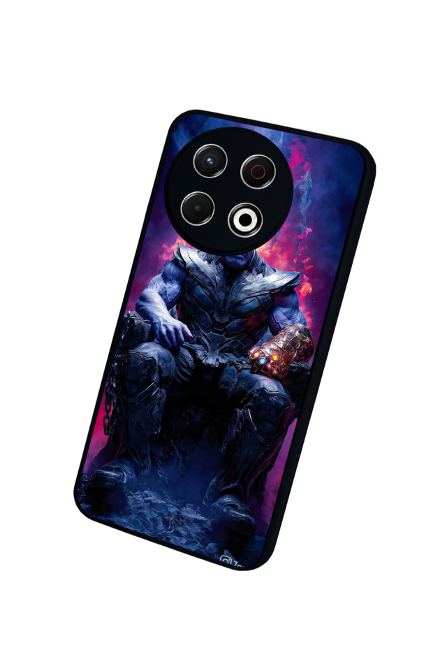 Tecno Spark 30 Pro Uyumlu Thanos Tasarımlı Glossy Premium Kılıf