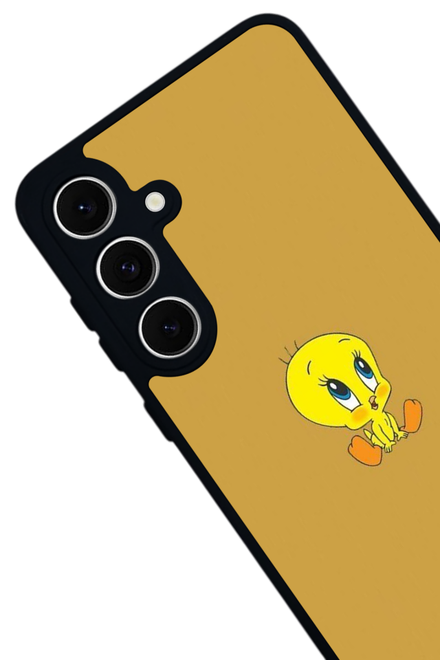 Samsung Galaxy A16 Uyumlu Tweety Tasarımlı Glossy Premium Kılıf