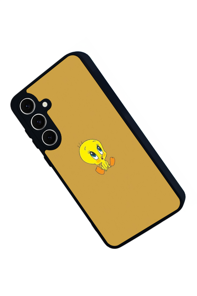 Samsung Galaxy A16 Uyumlu Tweety Tasarımlı Glossy Premium Kılıf