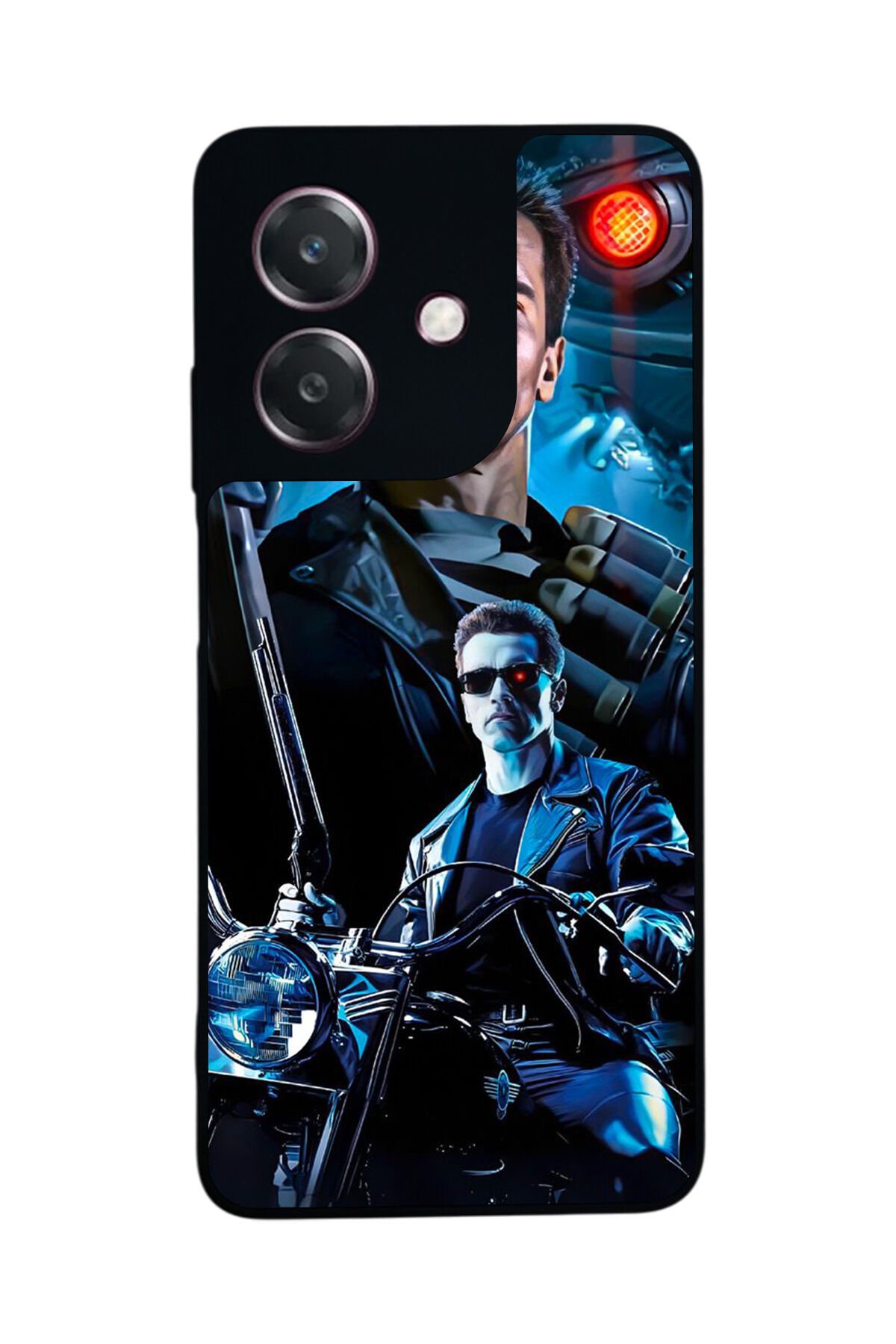 Oppo A3 5G Uyumlu Terminator Tasarımlı Glossy Premium Kılıf