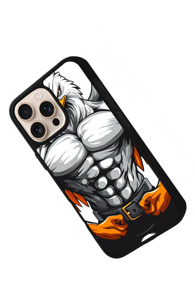 iPhone 15 Pro Uyumlu Besiktas Tasarımlı Glossy Premium Kılıf