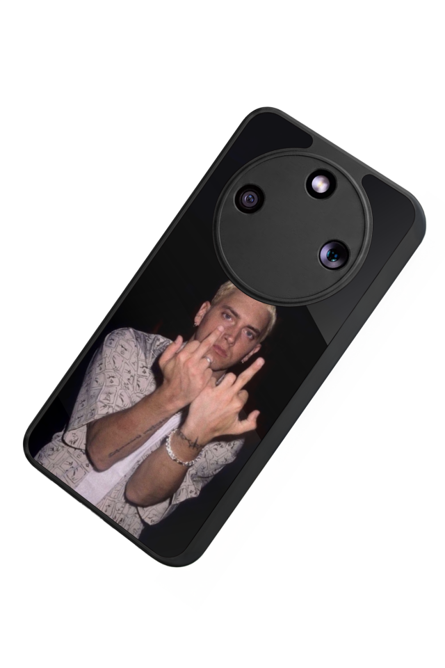 Honor Magic 8 Lite Uyumlu Eminem Tasarımlı Glossy Premium Kılıf