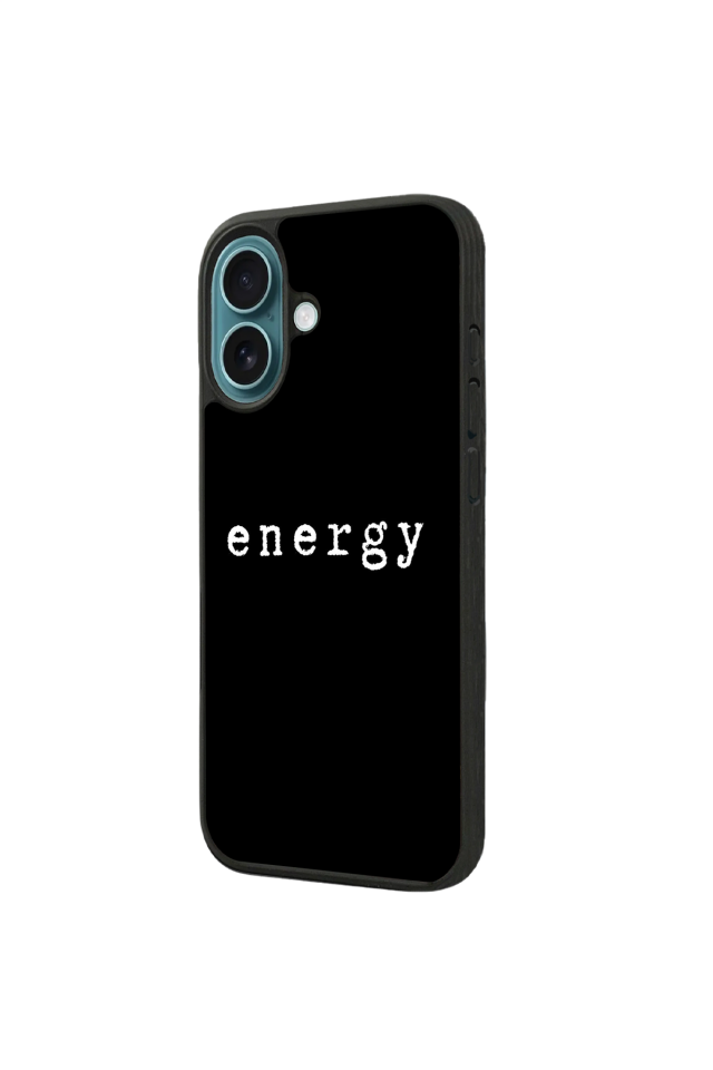 iPhone 16 Plus Uyumlu Energy Tasarımlı Glossy Premium Kılıf