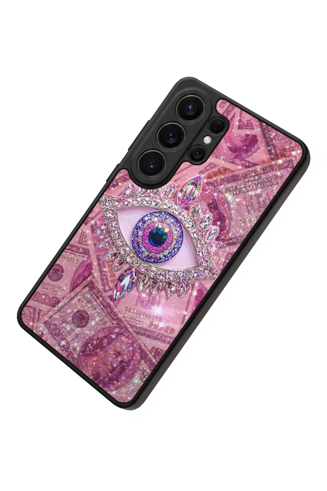 Samsung Galaxy S26 Ultra Uyumlu Göz Tasarımlı Glossy Premium Kılıf