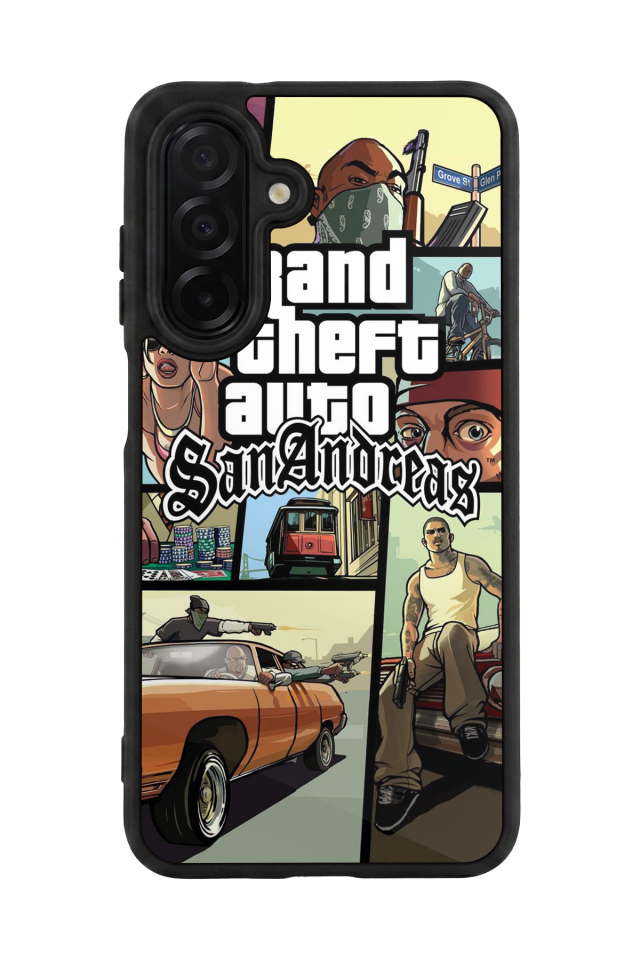 Samsung Galaxy A26 Uyumlu GTA Tasarımlı Glossy Premium Kılıf