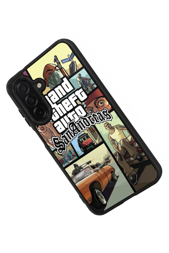 Samsung Galaxy A26 Uyumlu GTA Tasarımlı Glossy Premium Kılıf