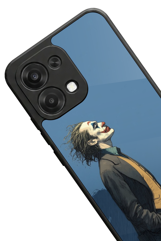 Oppo A6 Pro Uyumlu Joker Tasarımlı Glossy Premium Kılıf