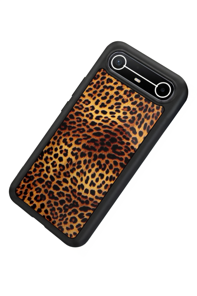 Tecno Spark Slim 5G Uyumlu Leopar Tasarımlı Glossy Premium Kılıf