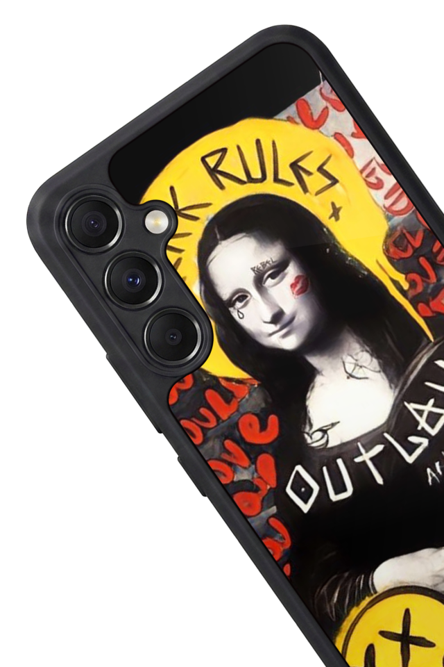 Samsung Galaxy M34 Uyumlu Monalisa Tasarımlı Glossy Premium Kılıf