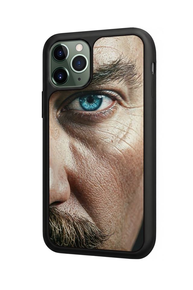iPhone 11 Pro Max Uyumlu Mustafa Kemal Ataturk Tasarımlı Glossy Premium Kılıf