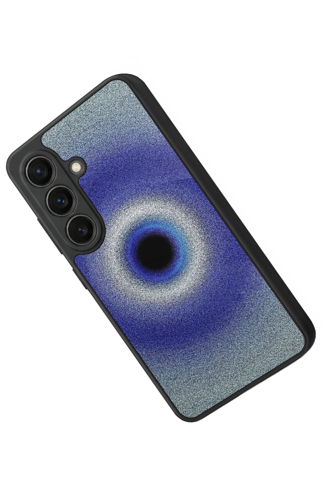 Samsung Galaxy S26 Uyumlu Nazar Tasarımlı Glossy Premium Kılıf