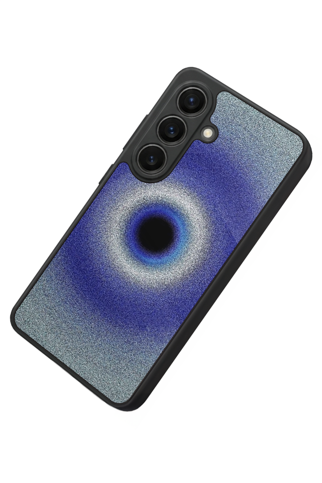 Samsung Galaxy S26 Uyumlu Nazar Tasarımlı Glossy Premium Kılıf
