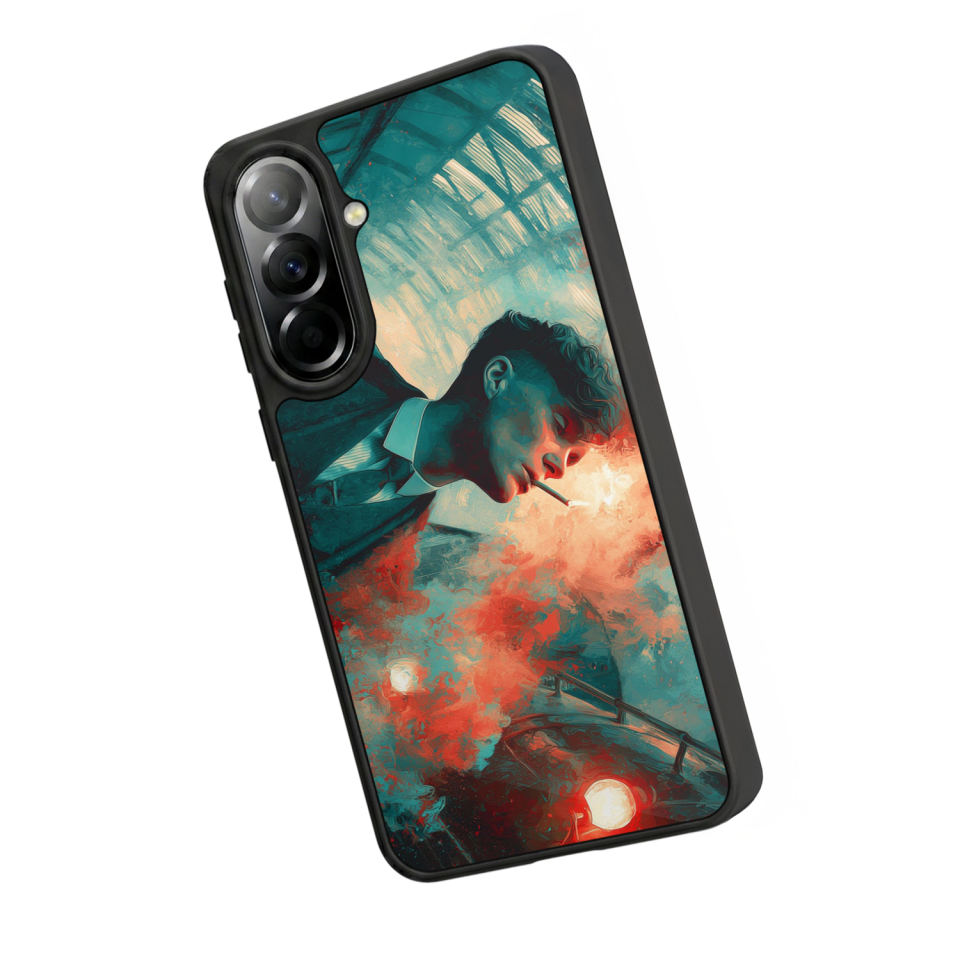 Samsung Galaxy A37 Uyumlu Peaky Blinders Tasarımlı Glossy Premium Kılıf