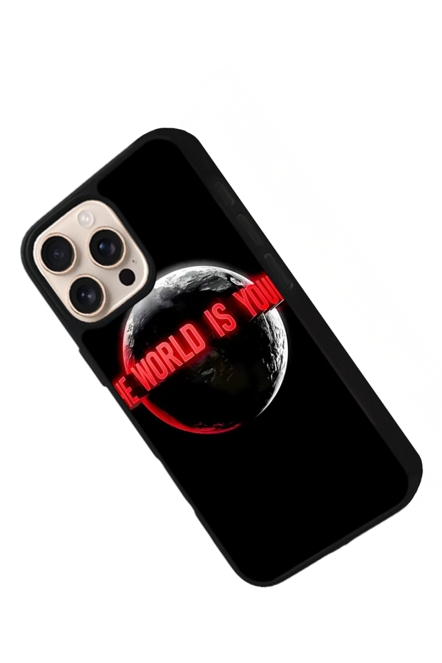 iPhone 14 Pro Uyumlu Scarface Tasarımlı Glossy Premium Kılıf