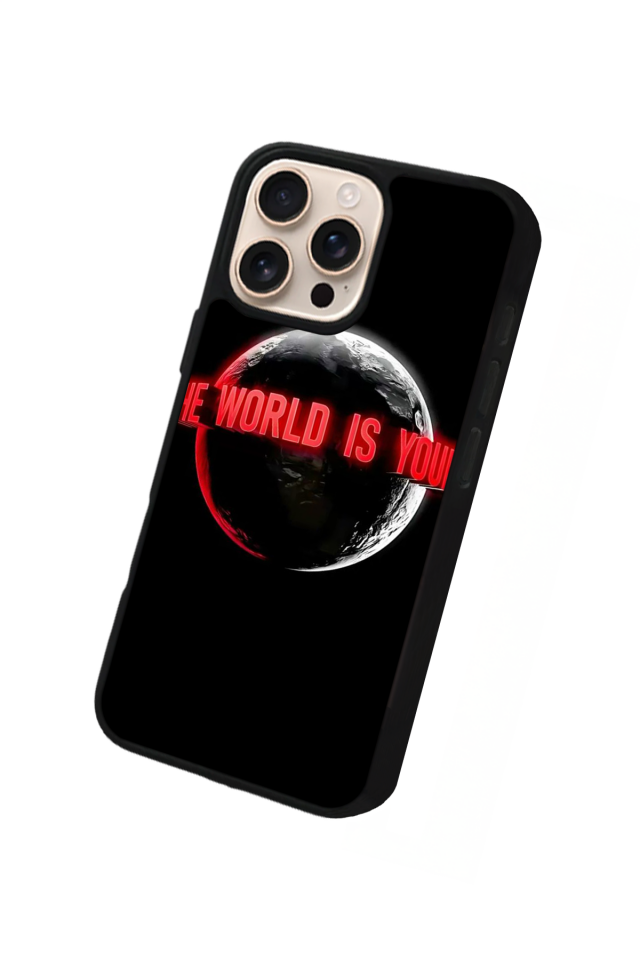 iPhone 14 Pro Uyumlu Scarface Tasarımlı Glossy Premium Kılıf