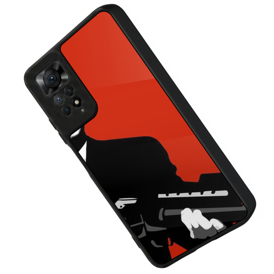 Xiaomi Redmi Note 12 Pro Uyumlu Scarface Tasarımlı Glossy Premium Kılıf