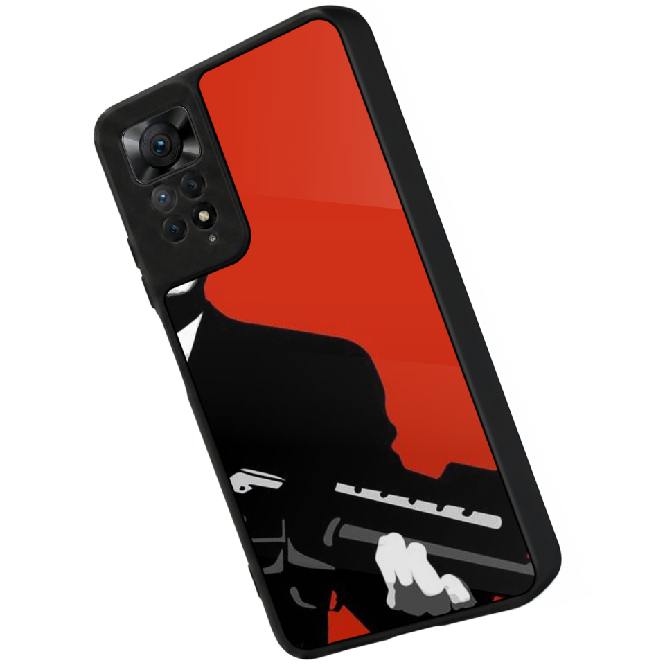 Xiaomi Redmi Note 12 Pro Uyumlu Scarface Tasarımlı Glossy Premium Kılıf