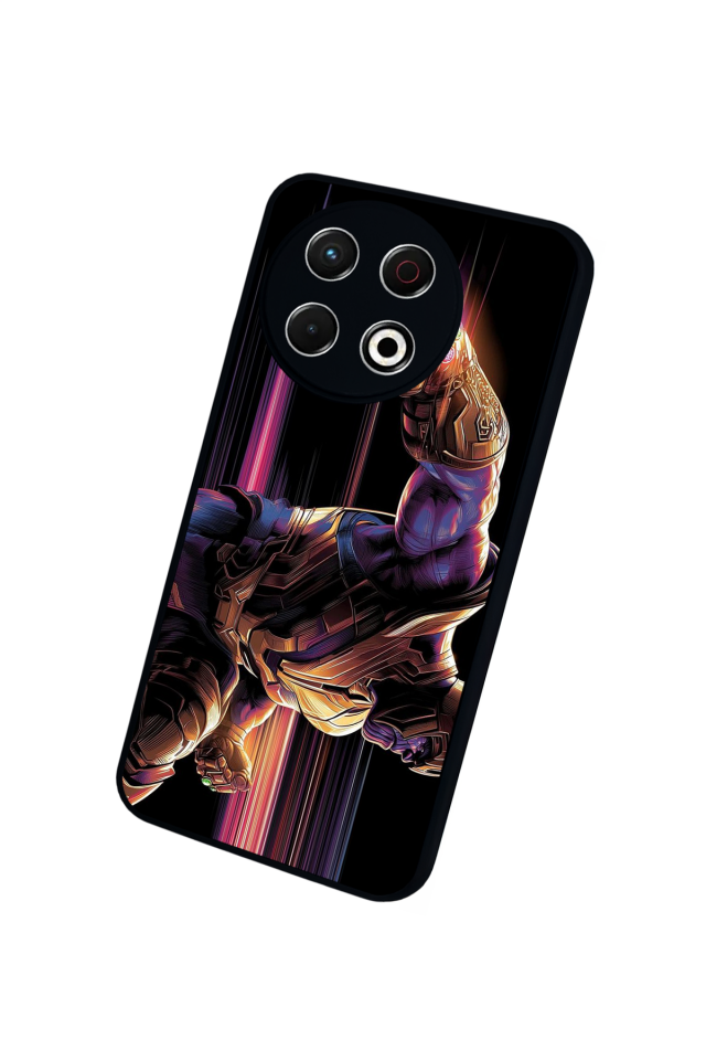 Tecno Spark 30 Pro Uyumlu Thanos Tasarımlı Glossy Premium Kılıf