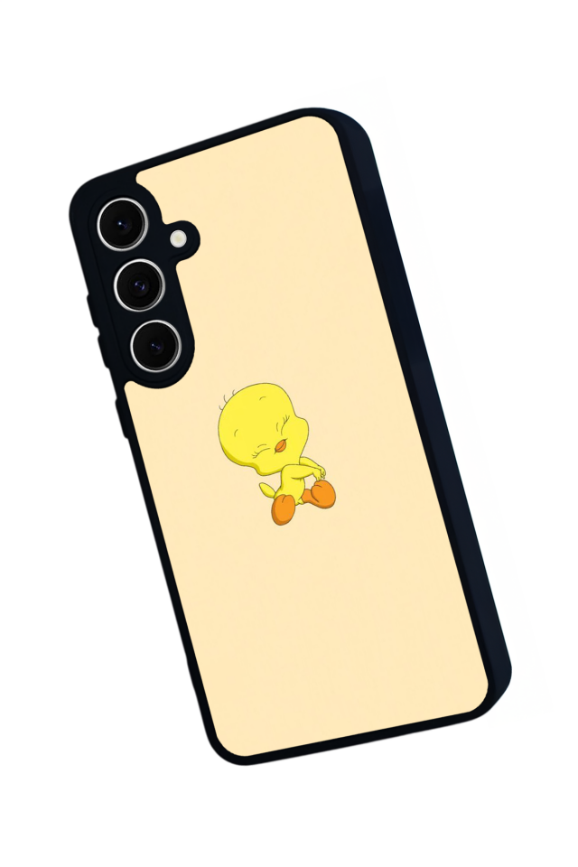 Samsung Galaxy A16 Uyumlu Tweety Tasarımlı Glossy Premium Kılıf