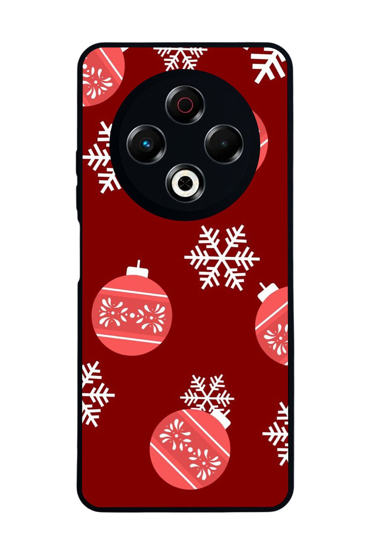 Tecno Spark 30 Uyumlu Yilbasi Christmas Tasarımlı Glossy Premium Kılıf