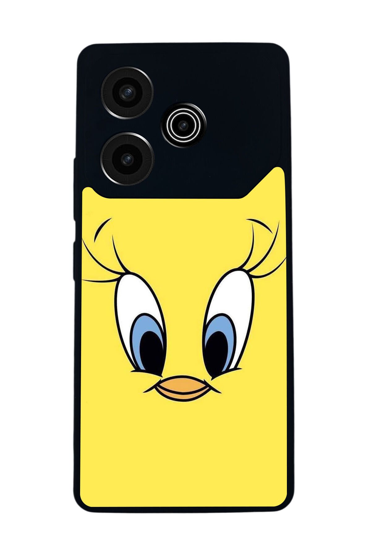 Tecno Pova 6 Uyumlu Tweety Tasarımlı Glossy Premium Kılıf