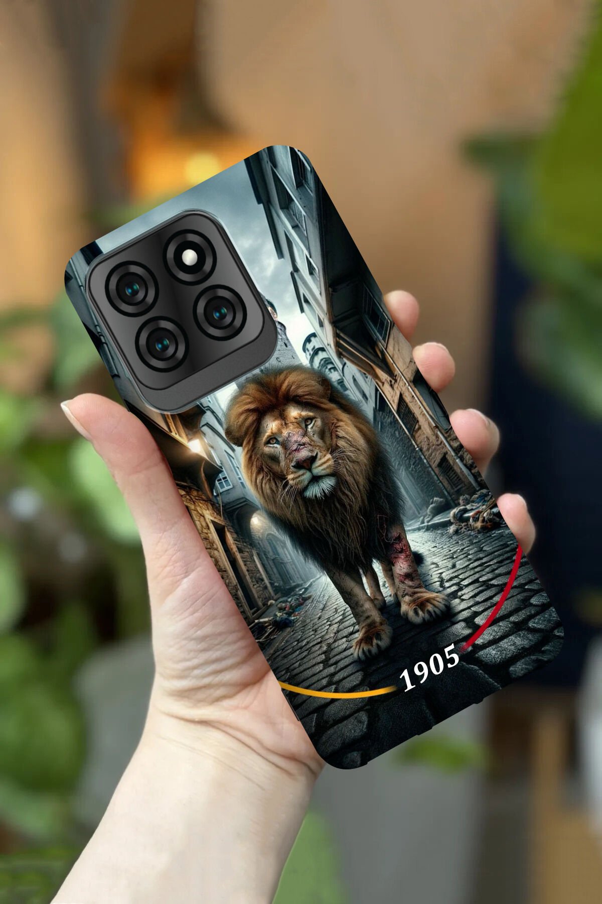 Reeder S71 Uyumlu Kamera Korumalı Futbol Takımı Desenli HD Baskılı Silikon Kılıf