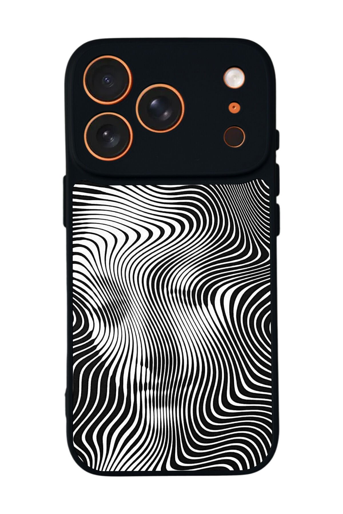 iPhone 17 Pro Max Uyumlu Çizgi Sanatı Tasarımlı Glossy Premium Kılıf