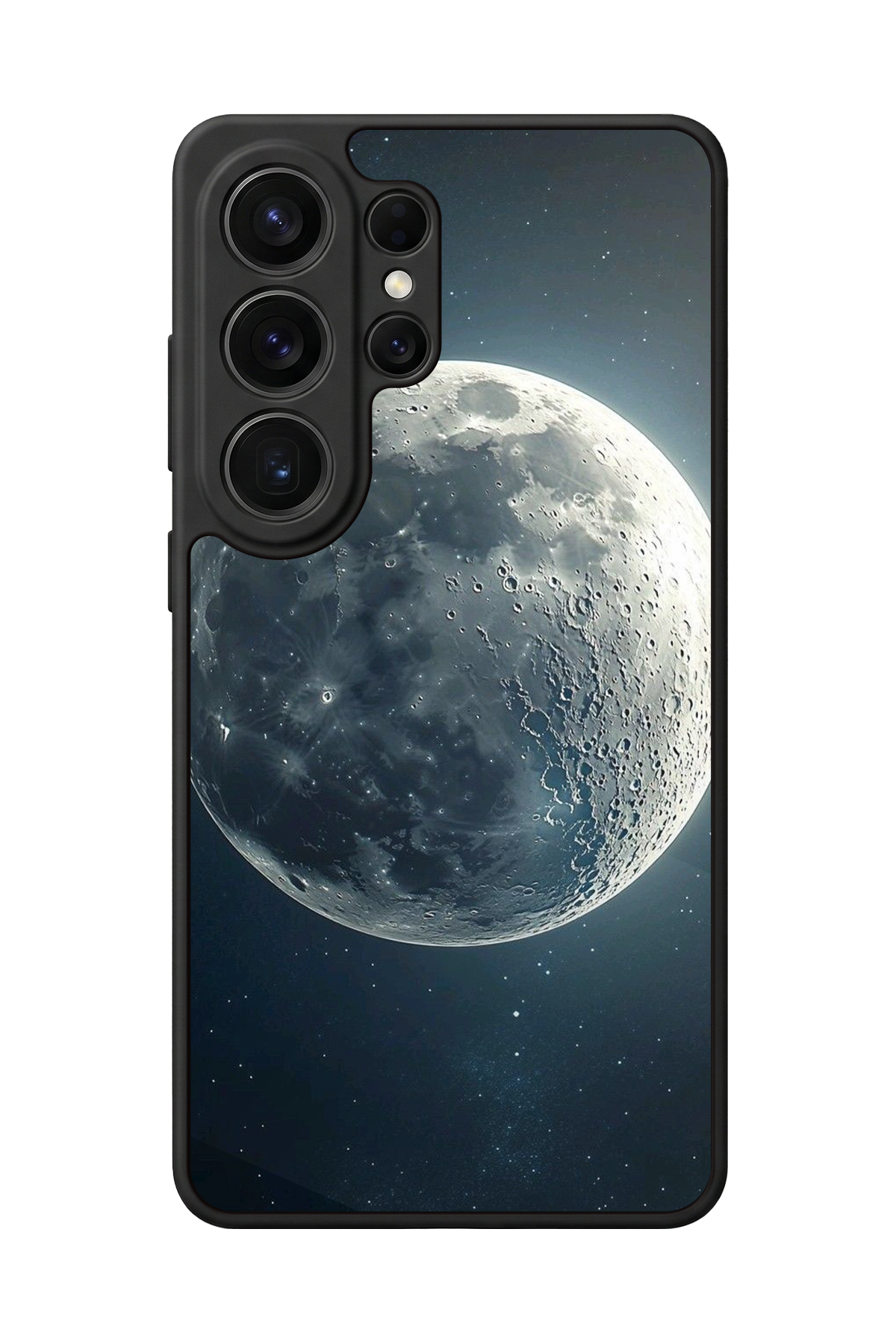 Samsung Galaxy S26 Ultra Uyumlu Ay Tasarımlı Glossy Premium Kılıf