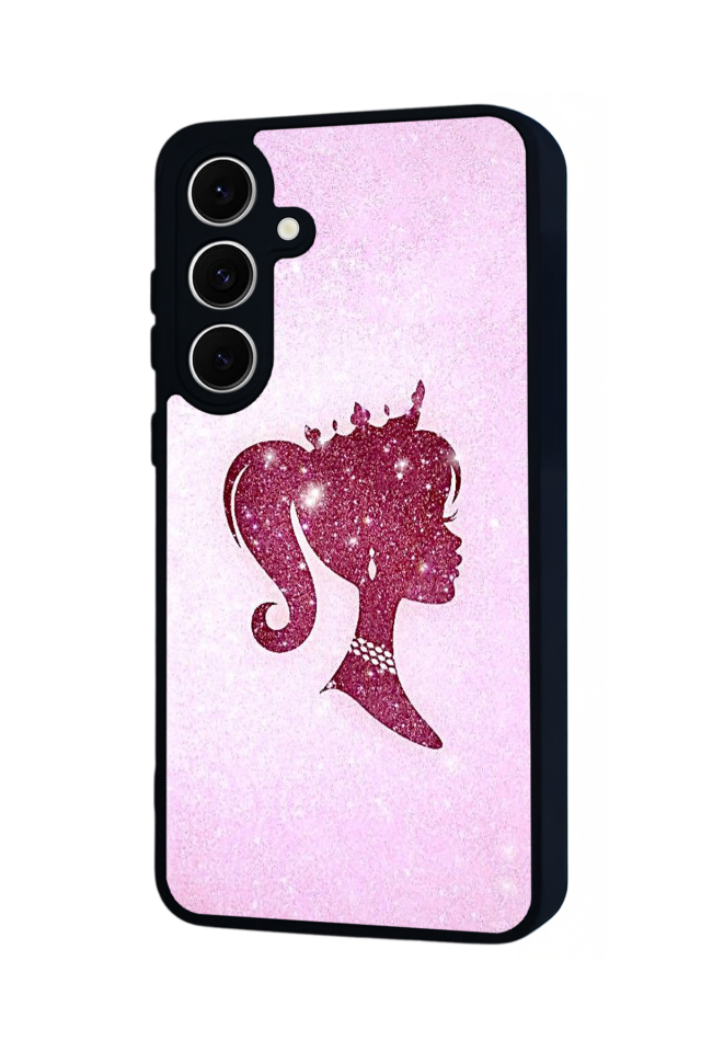Samsung Galaxy S24 FE Uyumlu Kurdele Tasarımlı Glossy Premium Kılıf
