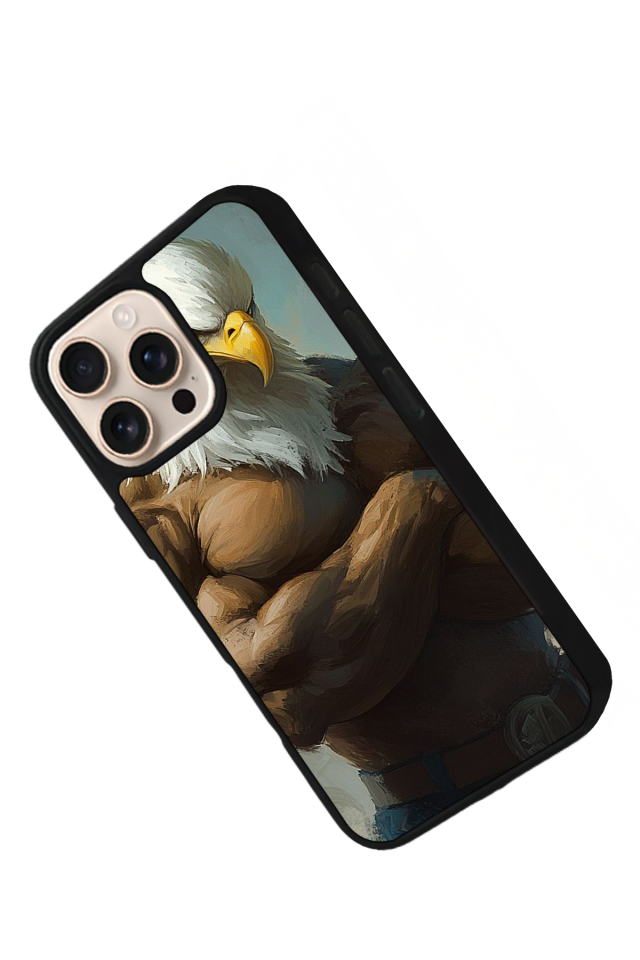 iPhone 15 Pro Uyumlu Besiktas Tasarımlı Glossy Premium Kılıf