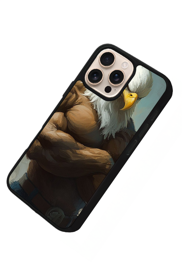 iPhone 15 Pro Uyumlu Besiktas Tasarımlı Glossy Premium Kılıf