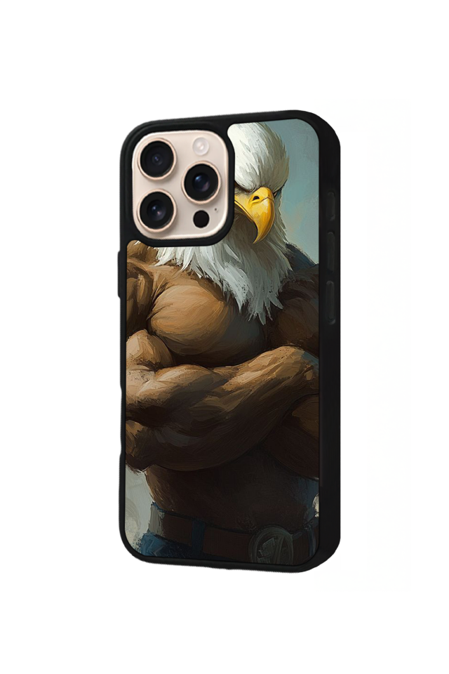 iPhone 15 Pro Uyumlu Besiktas Tasarımlı Glossy Premium Kılıf