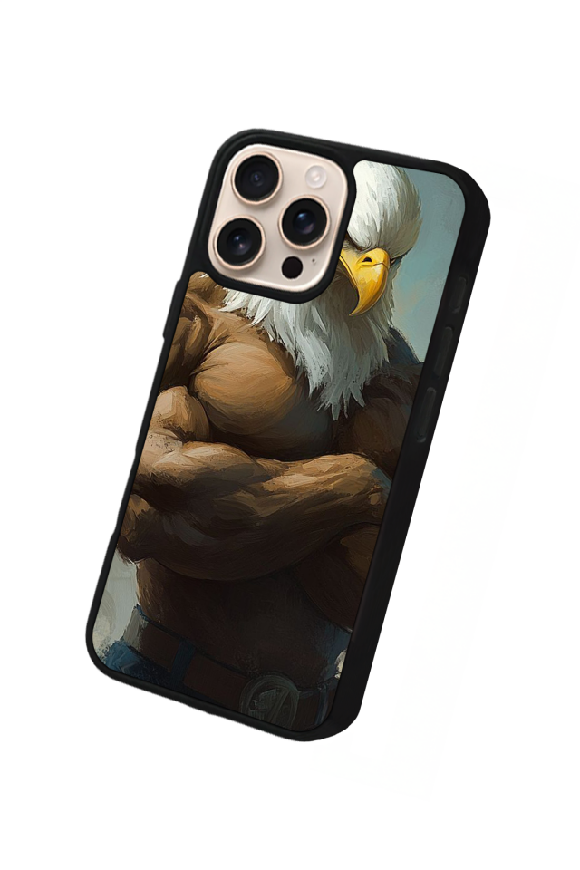 iPhone 15 Pro Uyumlu Besiktas Tasarımlı Glossy Premium Kılıf
