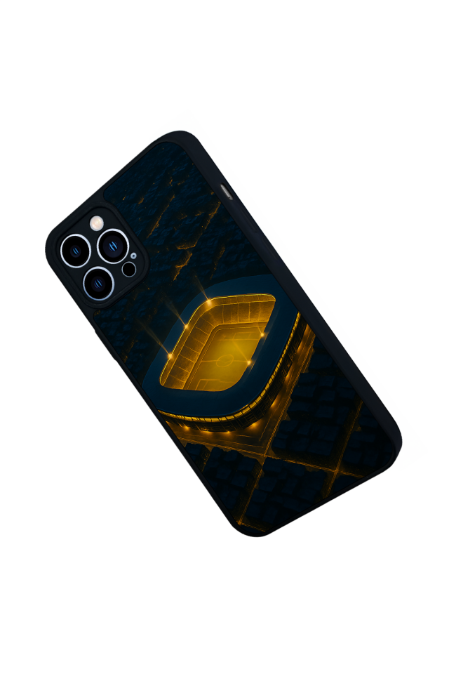 iPhone 12 Pro Max Uyumlu Fenerbahce Tasarımlı Glossy Premium Kılıf
