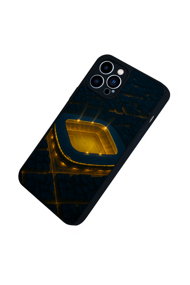 iPhone 12 Pro Max Uyumlu Fenerbahce Tasarımlı Glossy Premium Kılıf