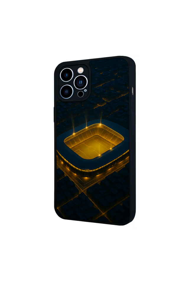 iPhone 12 Pro Max Uyumlu Fenerbahce Tasarımlı Glossy Premium Kılıf