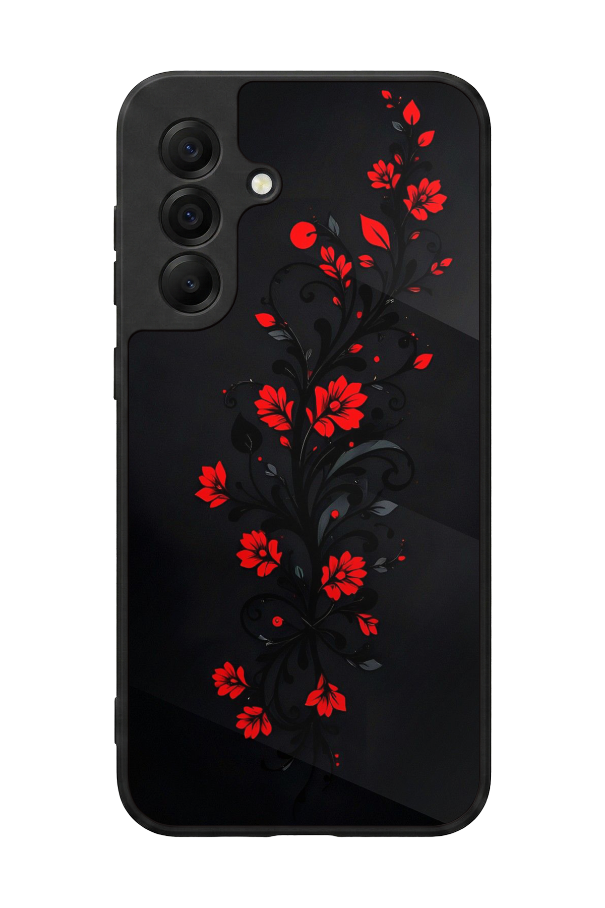 Samsung Galaxy A17 Uyumlu Floral Tasarımlı Glossy Premium Kılıf
