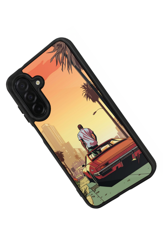 Samsung Galaxy A26 Uyumlu GTA Tasarımlı Glossy Premium Kılıf