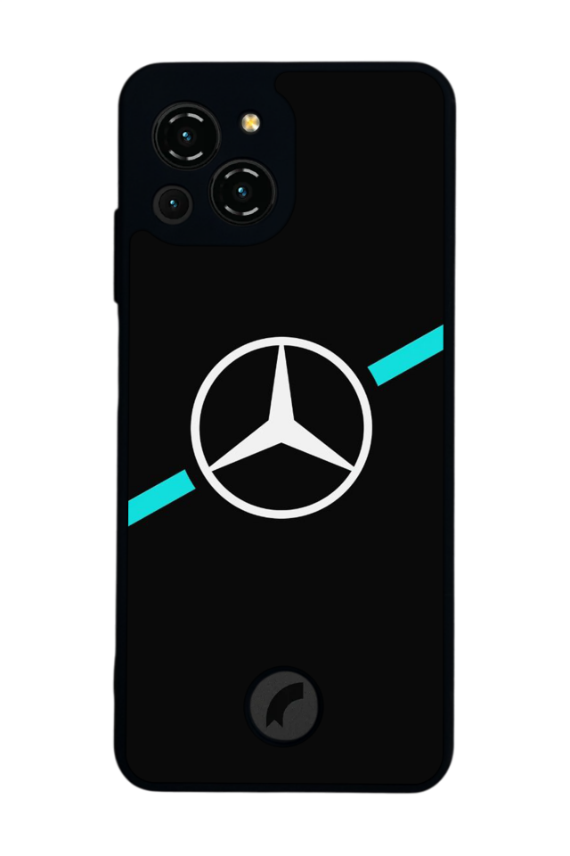 Reeder S23 Pro Max Uyumlu Mercedes Tasarımlı Glossy Premium Kılıf