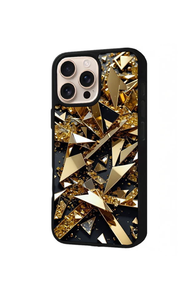 iPhone 15 Pro Max Uyumlu Mermer Marble Tasarımlı Glossy Premium Kılıf