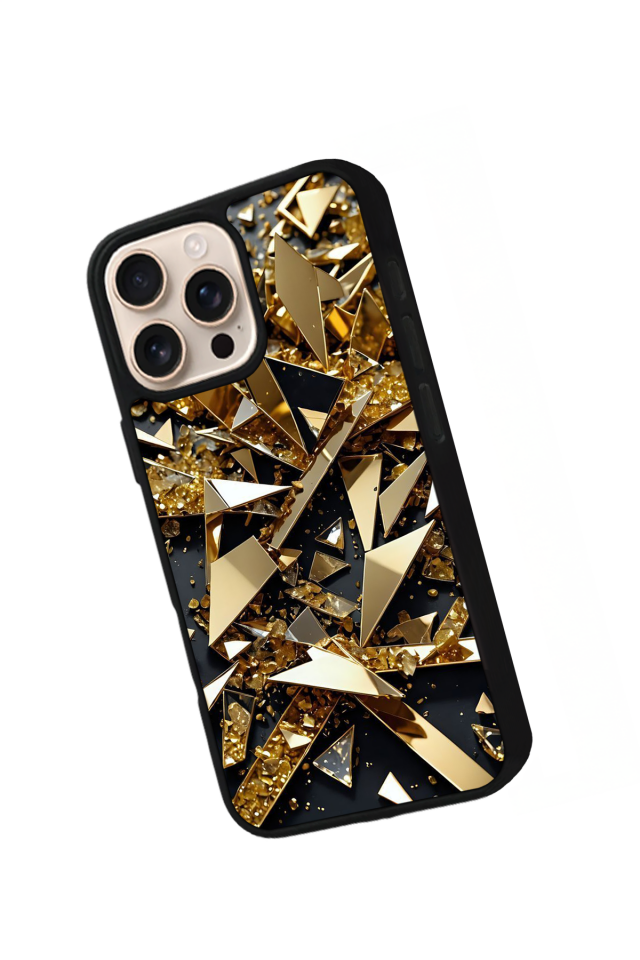 iPhone 15 Pro Max Uyumlu Mermer Marble Tasarımlı Glossy Premium Kılıf