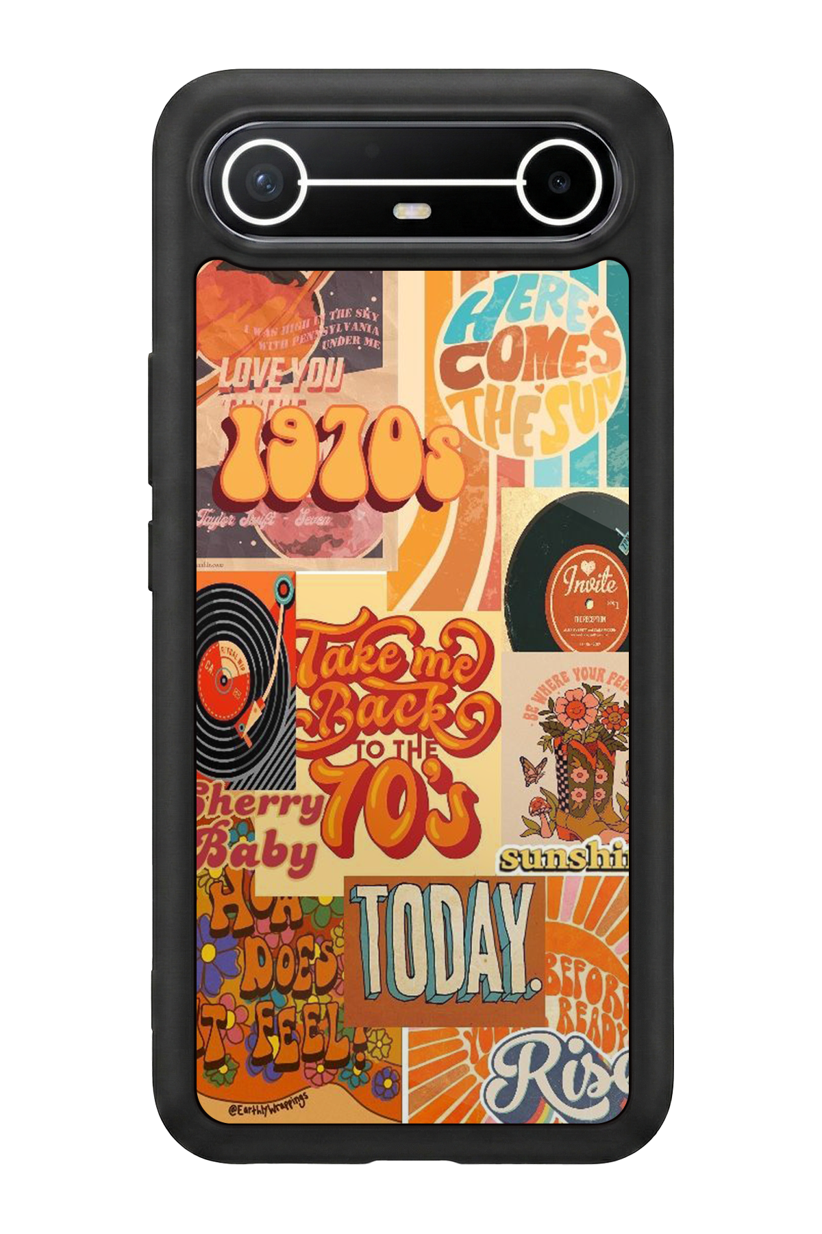 Tecno Spark Slim 5G Uyumlu Poster Tasarımlı Glossy Premium Kılıf