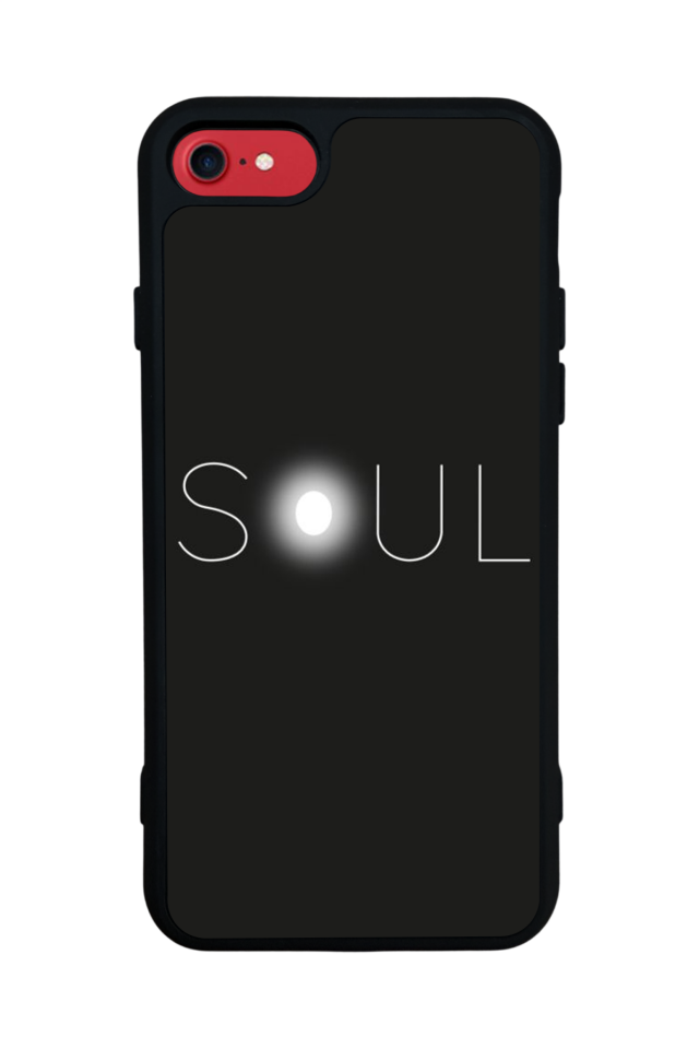 iPhone SE Uyumlu SOUL Tasarımlı Glossy Premium Kılıf