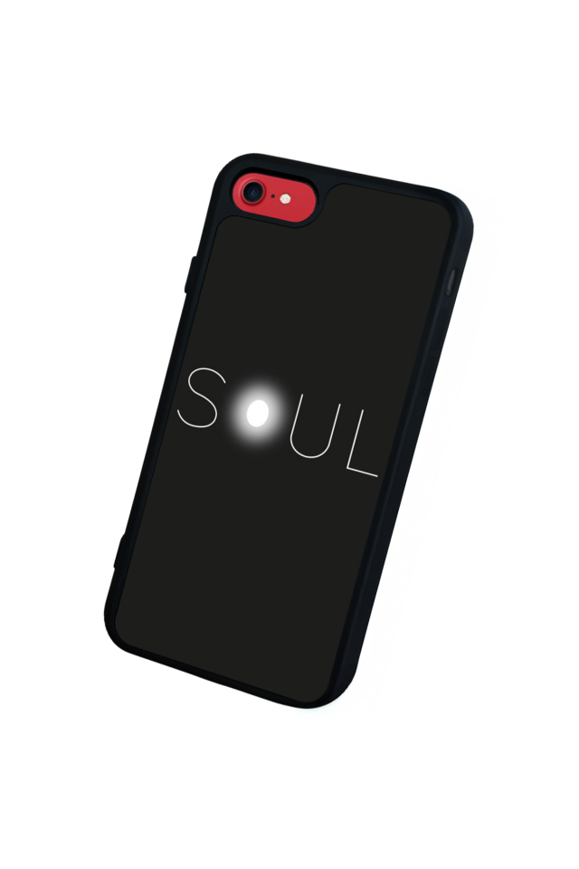 iPhone SE Uyumlu SOUL Tasarımlı Glossy Premium Kılıf