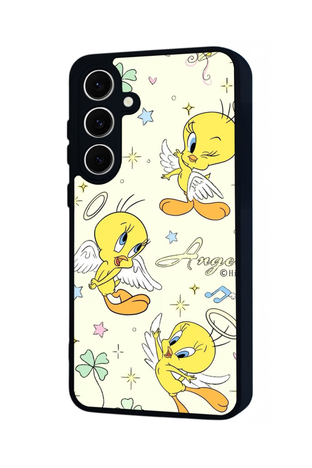 Samsung Galaxy A16 Uyumlu Tweety Tasarımlı Glossy Premium Kılıf