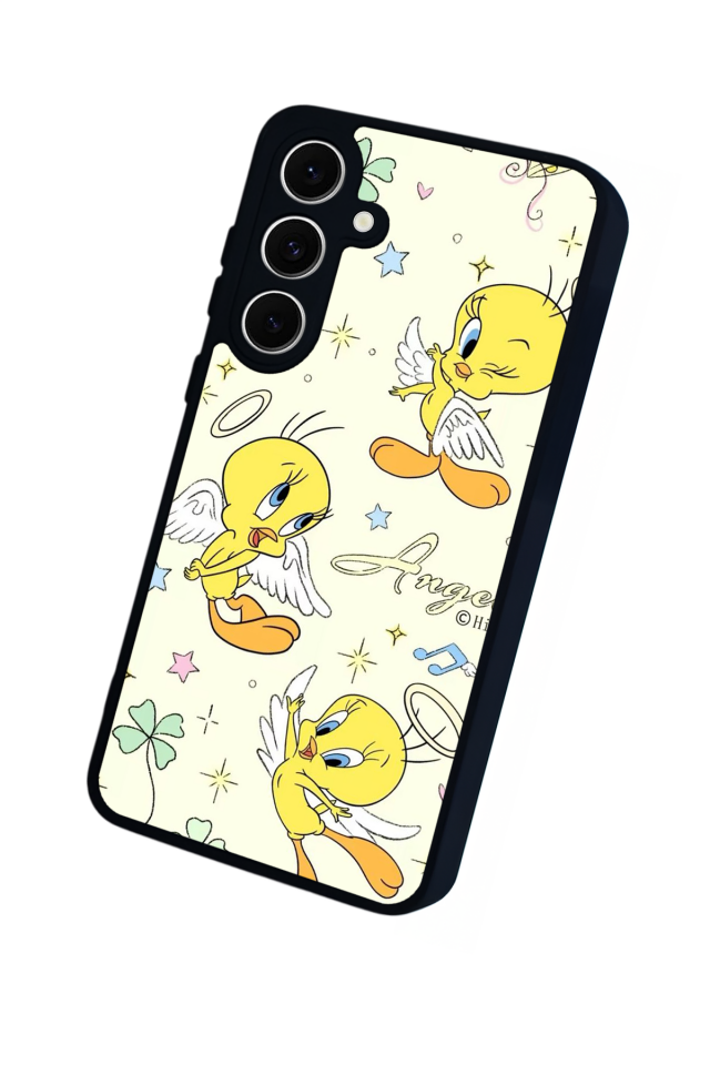 Samsung Galaxy A16 Uyumlu Tweety Tasarımlı Glossy Premium Kılıf